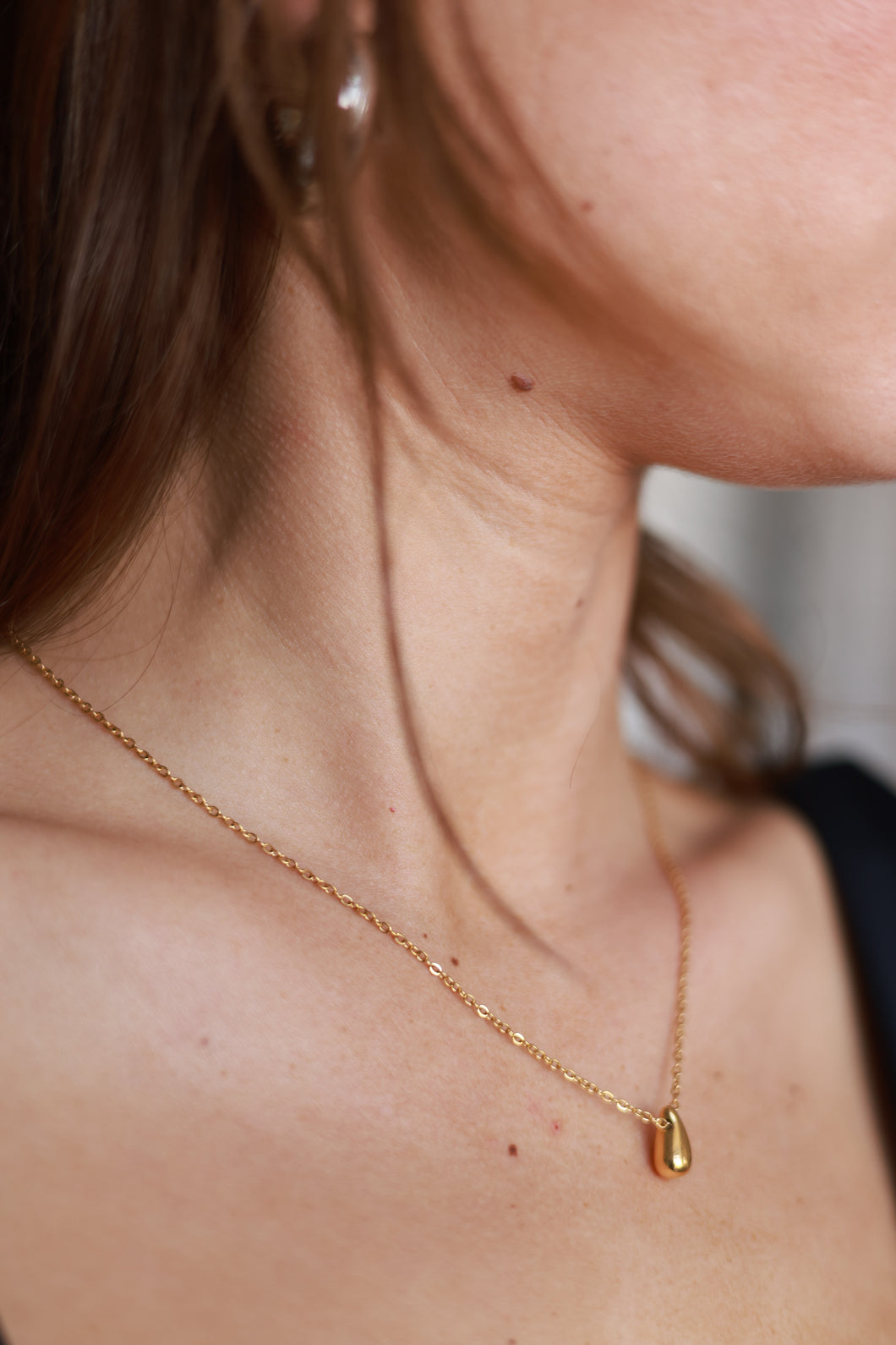 Gold Rain Necklace