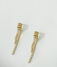 Load image into Gallery viewer, Crystal Tassel Earrings
