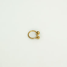 Load image into Gallery viewer, Angela Double Ball Gold Ring
